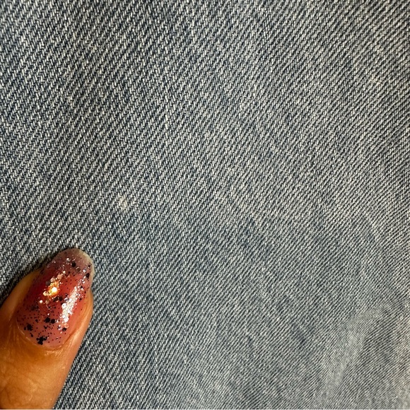 Fashion Nova Low Rider Slouch Fit Jeans Light Blue - Picture 8 of 13